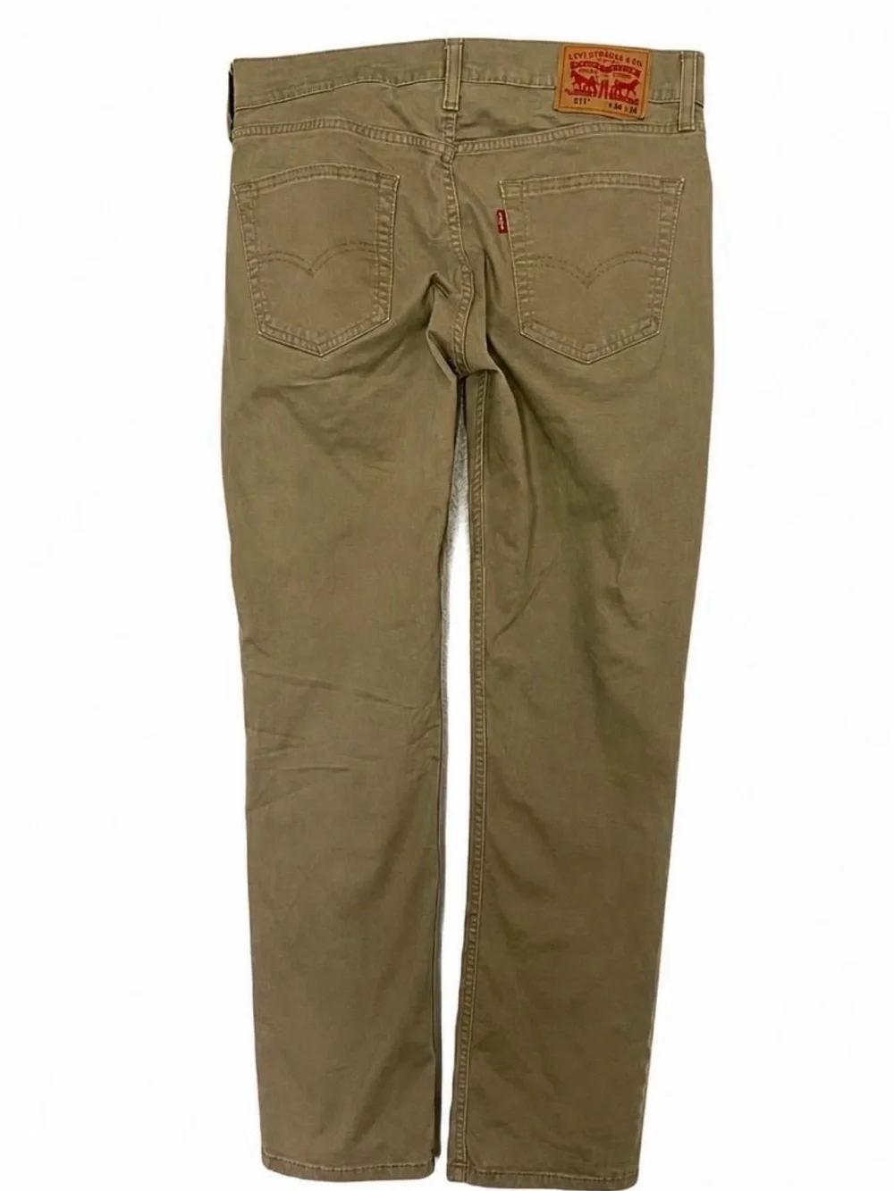 Levi's Slim Straight Jeans in Olive
